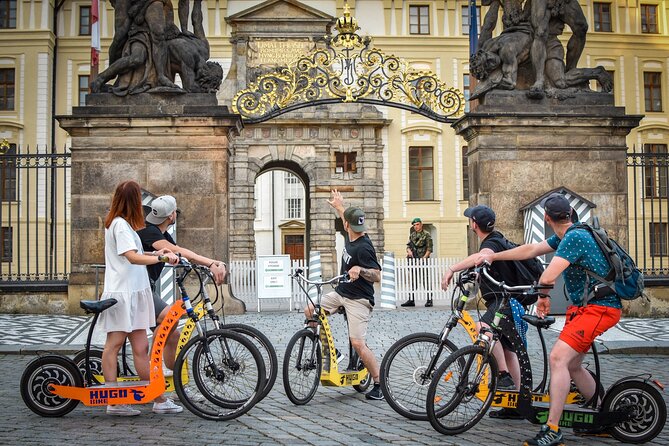 1.5h Prague E-Scooter Panoramic Tour small-group with PragueWay - How the PragueWay ride covers classic Prague in 1 hour 40