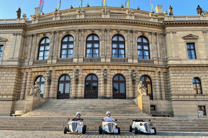 1-Hour Ride Across the Prague in Mini Hot Rod Car - The route in plain terms: Prague Castle to Charles Bridge, with side streets in between