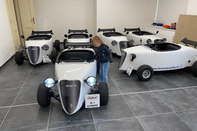 1-Hour Ride Across the Prague in Mini Hot Rod Car - Where you start at Ostrov Štvanice and how the briefing sets expectations