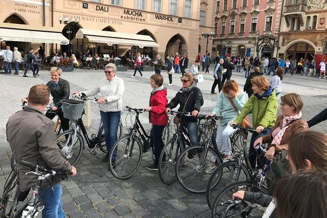 3-hour Complete Prague Bike Tour - Old Town Square: Astronomical Clock, Jan Hus, and the Czech origin story