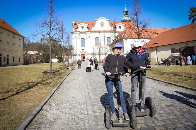 3h Small-Group Segway Tour & Free Taxi Transport ️with PragueWay - Břevnov Monastery: Benedikt Beer, Romanesque Crypts, and a Pause Above the City