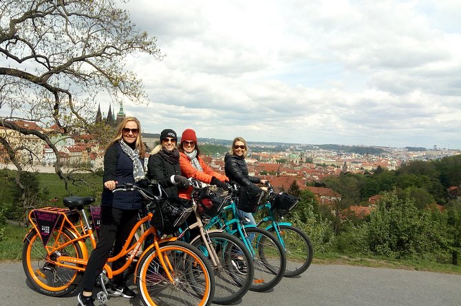 7 BEST VIEWS - PRAGUE eBIKE TOUR - Letna Park: the Old Town view plus the beer garden pause