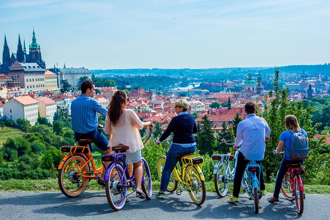 7 BEST VIEWS - PRAGUE eBIKE TOUR - From the US Embassy area to St. Nicholas Church: the Lesser Town intro