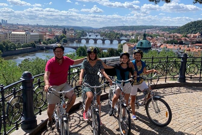 All Inclusive Ebike Tour Of Prague - The e-bike jump to Letna Park: where the city opens up