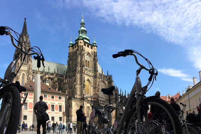 All Inclusive Ebike Tour Of Prague - Dancing House Gallery (Fred and Ginger): modern design on the Vltava