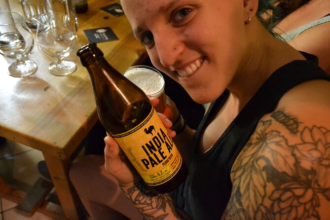 Alternative bar tour with dinner in the art district - Stop 2 and Stop 3: Tram Hop, Then Darts at a Locally Famous Bar
