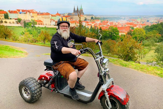 Amazing !!! Electric Trike Tour of Prague, live guide included - Electric trikes in Prague: why this tour beats the big-vehicle loop