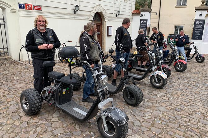 Amazing !!! Electric Trike Tour of Prague, live guide included - The route style: viewpoints, quick stops, and photo time that actually works