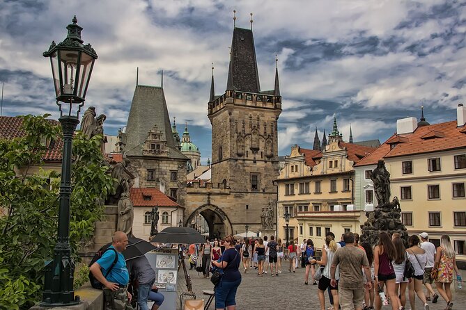 Best of Prague Private Walking Tour (Left and Right Riverbank) - Lennonova zeď: a wall of tribute, not just graffiti