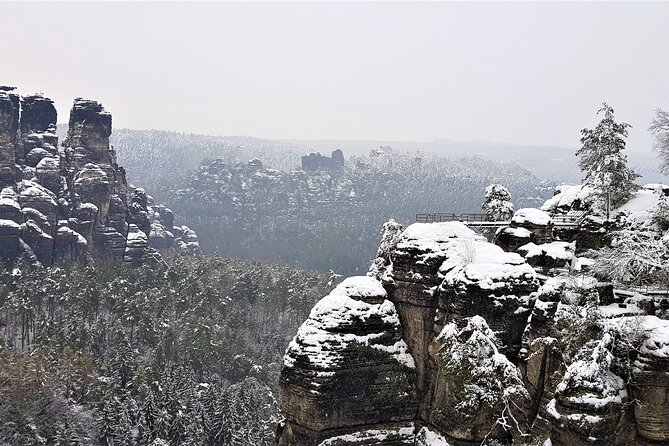 Bohemian and Saxon Switzerland All inclusive trip - Winter Tour - What to Pack for Cold Feet and Big Views