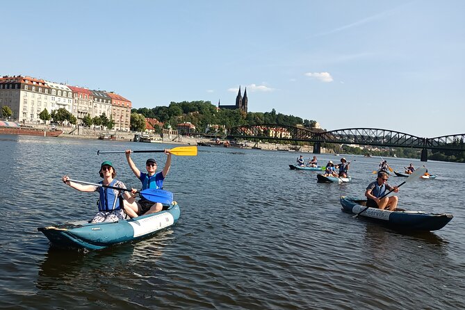 Canoe Prague – Splash into Fun! - The bridges, the fun water features, and the Charles Bridge moment