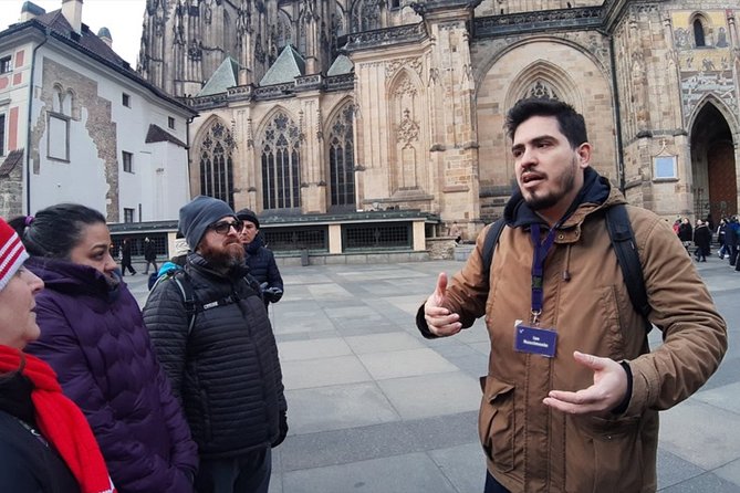 Charles Bridge and Prague Castle Walking Tour - Charles Bridge Stop: Legends, History, and the Right Side of the Story