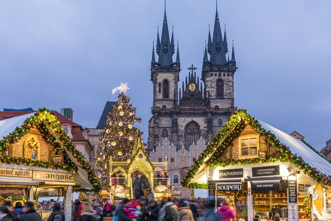 Charles Bridge & Old Town Prague Tour with Audioguide - Old Town Square to Powder Tower: Gothic Gate, Real Views