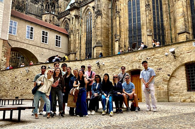 Charles Bridge to Prague Castle Private Walking Tour - St. Vitus Cathedral from the outside: what to notice and why it was built