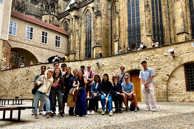 Charles Bridge to Prague Castle Private Walking Tour - Crossing Charles Bridge: statues, legends, and real sightlines