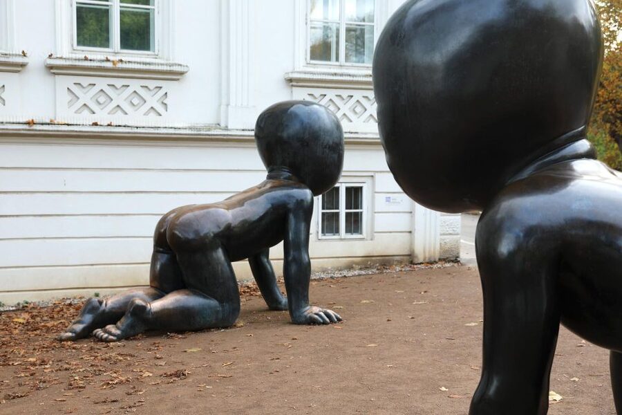 Contemporary art tour in Prague: the works of David Černý - David Černý in the Open Air: why his work fits Prague