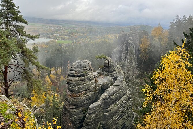 Discover Bohemian Paradise: Authentic Easy Hike, Castle & Brewery - Bohemian Paradise: UNESCO Geopark country scenery and the Trosky Castle pass-by