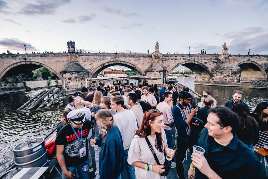 Drunken Monkey Prague Boat Party Open Bar to Duplex Club - What’s in the Open Bar (and what you’ll pay for)