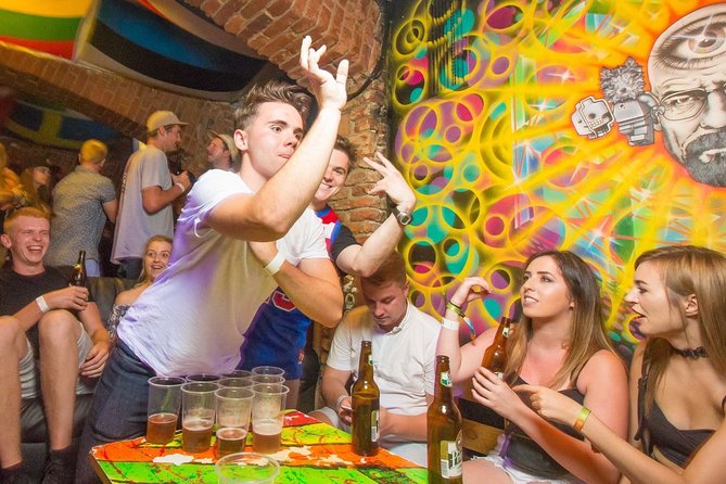 Drunken Monkey Pub Crawl with Open Bar & Club Entry - Timing Matters: The Open Bar Is Not Unlimited All Night