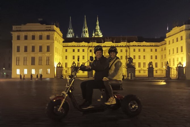 Electric Trike Night Tour in Prague - Live Guided - Key Highlights