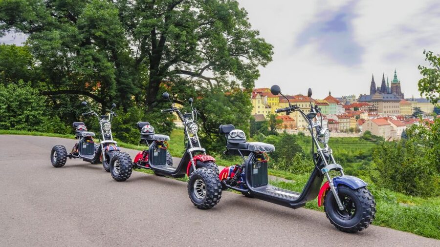 Electric Trike Sunset Prague Tour - A tight 90-minute route that still feels complete
