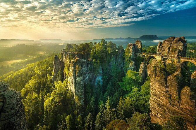 From Prague: Bohemian & Saxon Switzerland Small-Group Hike - Bastei Bridge: the first Elbe Canyon wow factor