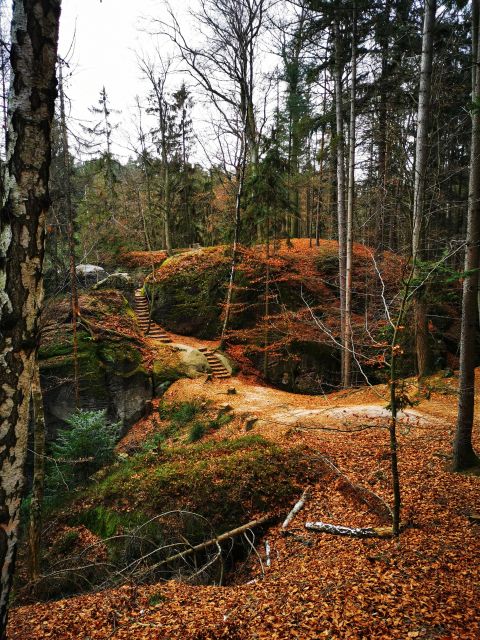 From Prague: Full-Day Bohemian Paradise Guided Hiking Trip - Hrubá Skála rock city: where the views do the heavy lifting