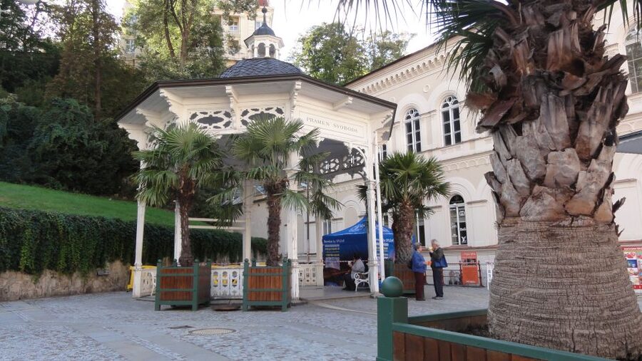 From Prague: Private Karlovy Vary & Crystal Factory Tour - More than sightseeing: optional thermal swimming in a cliffside pool