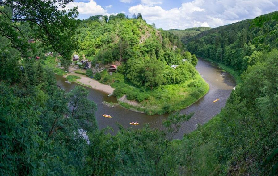 From Prague: Sazava River Canoe Day Trip for All Levels - Getting your canoe legs fast: instruction and a practice paddle