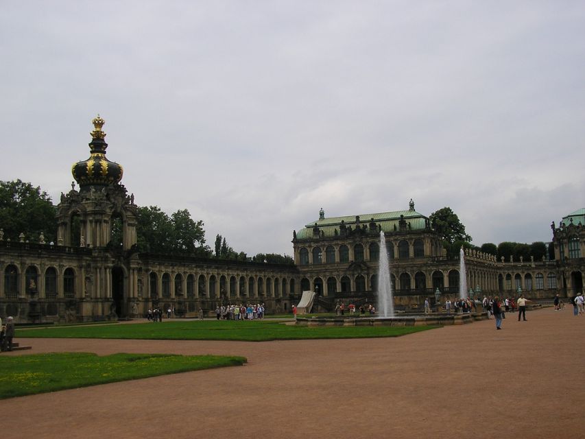 Full day Tour to Dresden with Zwinger visit from Prague - How the guided stops connect to your free time for lunch or shopping