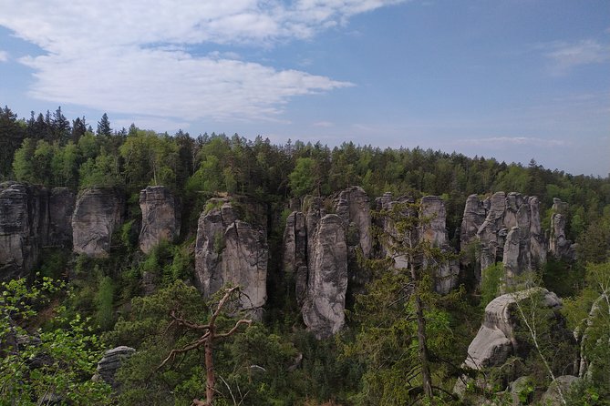Full day trip to Bohemian Paradise UNESCO park - Prachov Rocks: the 6 km route and why the viewpoints feel nonstop