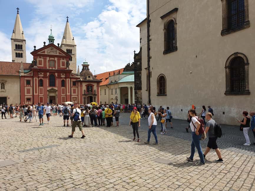 Get&Go:Prague Castle Ticket & E-Guide with Discount Vouchers - St. George’s Basilica: A Turn in Tone You’ll Actually Notice