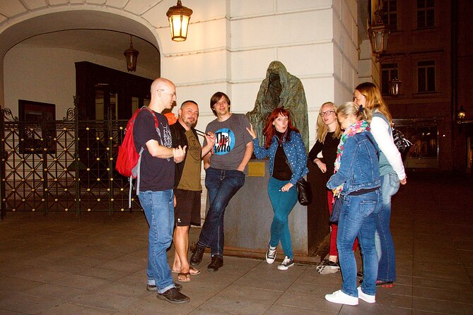 Ghosts and Legends walking tour in Prague - Small-group pacing, headphones, and guide style