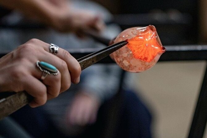 Glass blowing in Prague - Beer, water, and a surprisingly practical end to the workshop