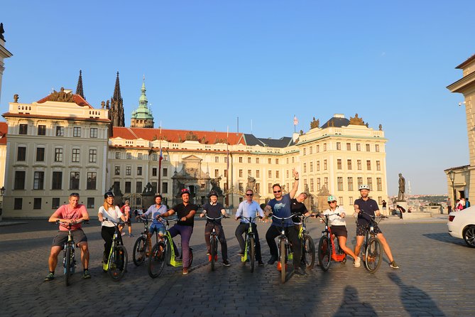 Grand City Tour of Prague on Cruiser e-Bikes or e-Scooters - From Letná to the Metronome: City Views Without the Climb Stress