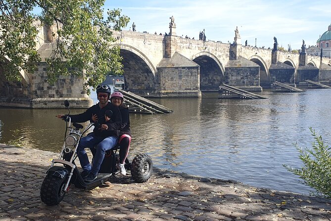 Grand City Tour on E-Trike in Prague - Prague Castle from outside: the best kind of tease