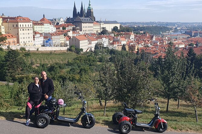 Grand City Tour on E-Trike in Prague - Petrin Tower and Petrin Park: more views, less crowd stress