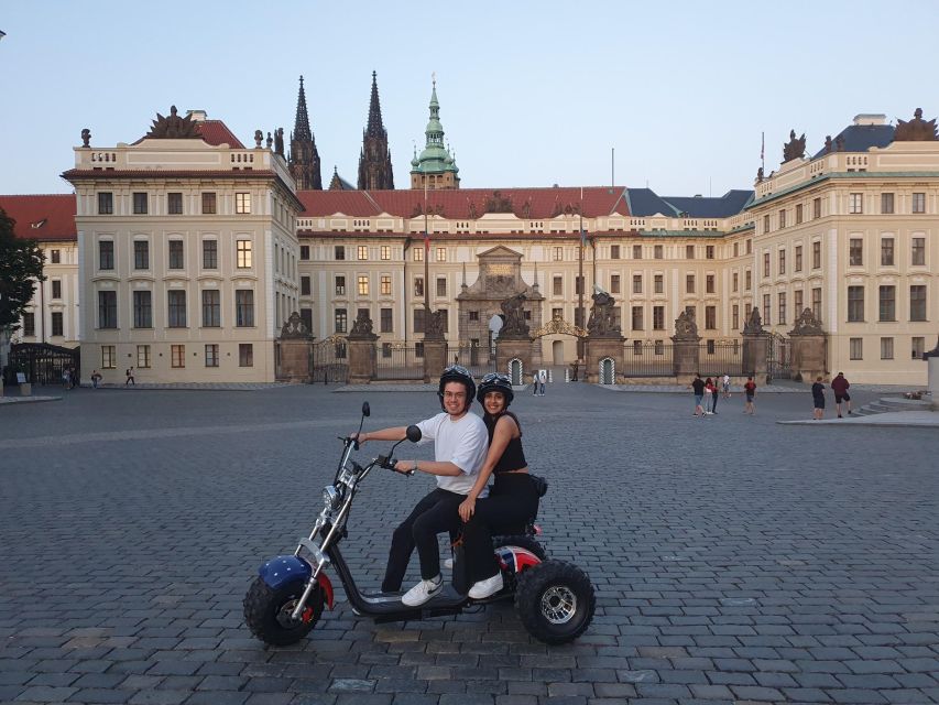 Grand City Tour on Electric Trike in Prague - Live Guided - Prague Castle From Outside: Big Exterior Views Without the Ticket Stress