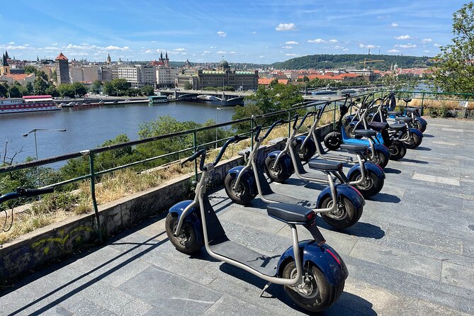 Guided sightseeing e-scooter tour of Prague: 2 hours - Strahovský Klášter and Petřín Hill Memorial: Architecture and Meaning