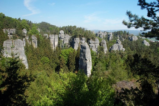 Hiking in fantastic Czech Paradise - Full Day Trip from Prague - The Rough Rock Trail: sandstone rocks and repeat viewpoints
