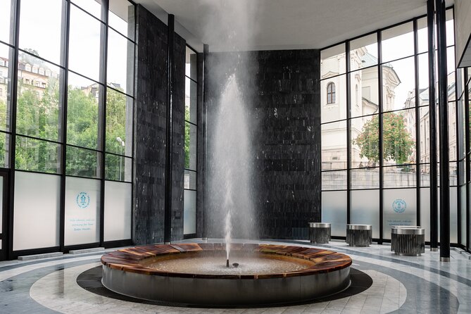 Karlovy Vary All-Inclusive from Prague: Springs, Views & Culture - Your Afternoon Choice: Saunia Thermal Spa, Becherovka + Glass, or Easy Wandering