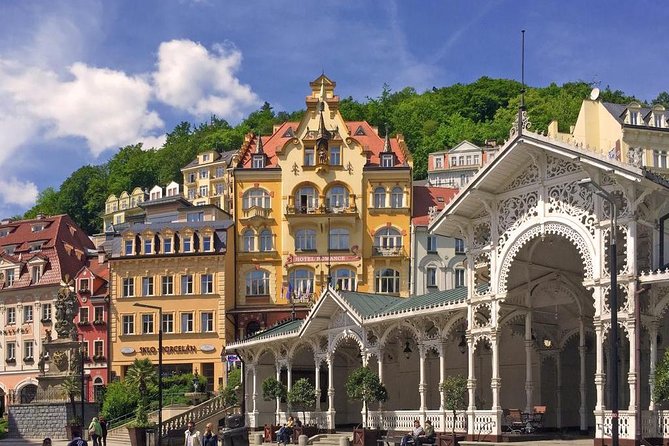 Karlovy Vary City of dreams. With expert English-speaking guide from Prague - The historic-center stroll along the Teplá River