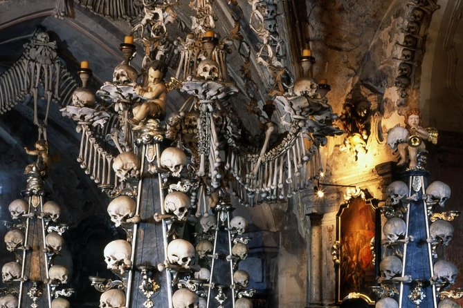 Kutna Hora & St. Barbara Cathedral & Ossuary - Stop 1: Sedlec Ossuary at the Church of All Saints