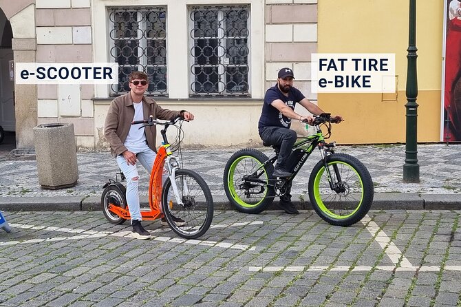 Live-Guided e-Scooter Tour of the Old Town of Prague, 60 min - The route beyond the named stops: Old Town Square, Lesser Town, Jewish Quarter, Kampa, and the river
