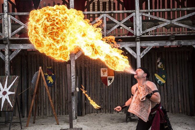 Medieval Dinner Show Castle and Brewery Tour with Hotel pick up - Key Highlights at a Glance