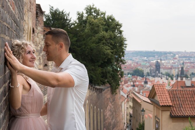 Photo Shoot for couple in Prague - Mala Strana (Little Quarter): Local-Feeling Corners for Less Generic Photos