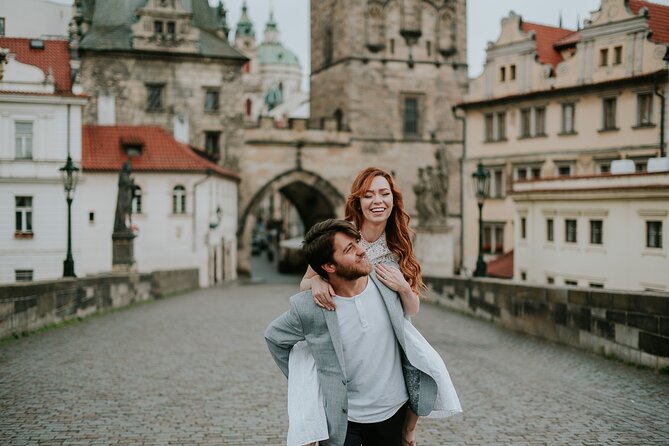 Photographer in Prague - Couple, engagement & portrait photoshoot - Natural, unposed portraits with real guidance