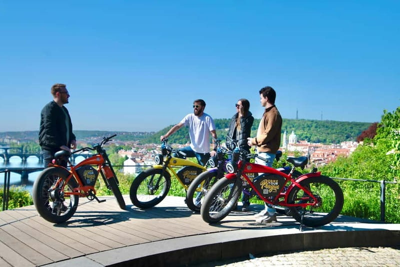 Prague: 10 Must-See Landmarks & Viewpoints on E-Bike Tour - Why Prague cobblestones feel easier on fat e-bikes
