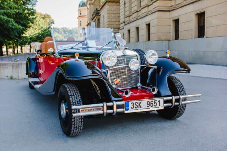 Prague: 120min Private Tour in Vintage Car, up to 6people! - Old Town focus: Estates Theatre, Josefov, and the Astronomical Clock