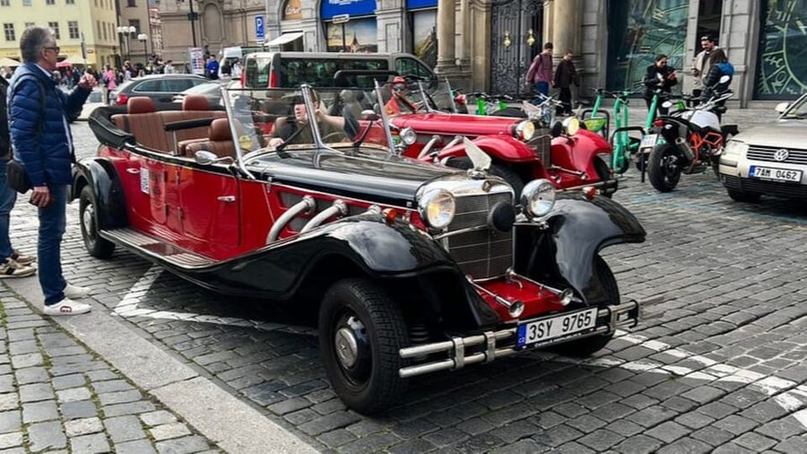 Prague: 120min Private Tour in Vintage Car, up to 6people! - Seating, language, and weather comfort: what you should check before you book
